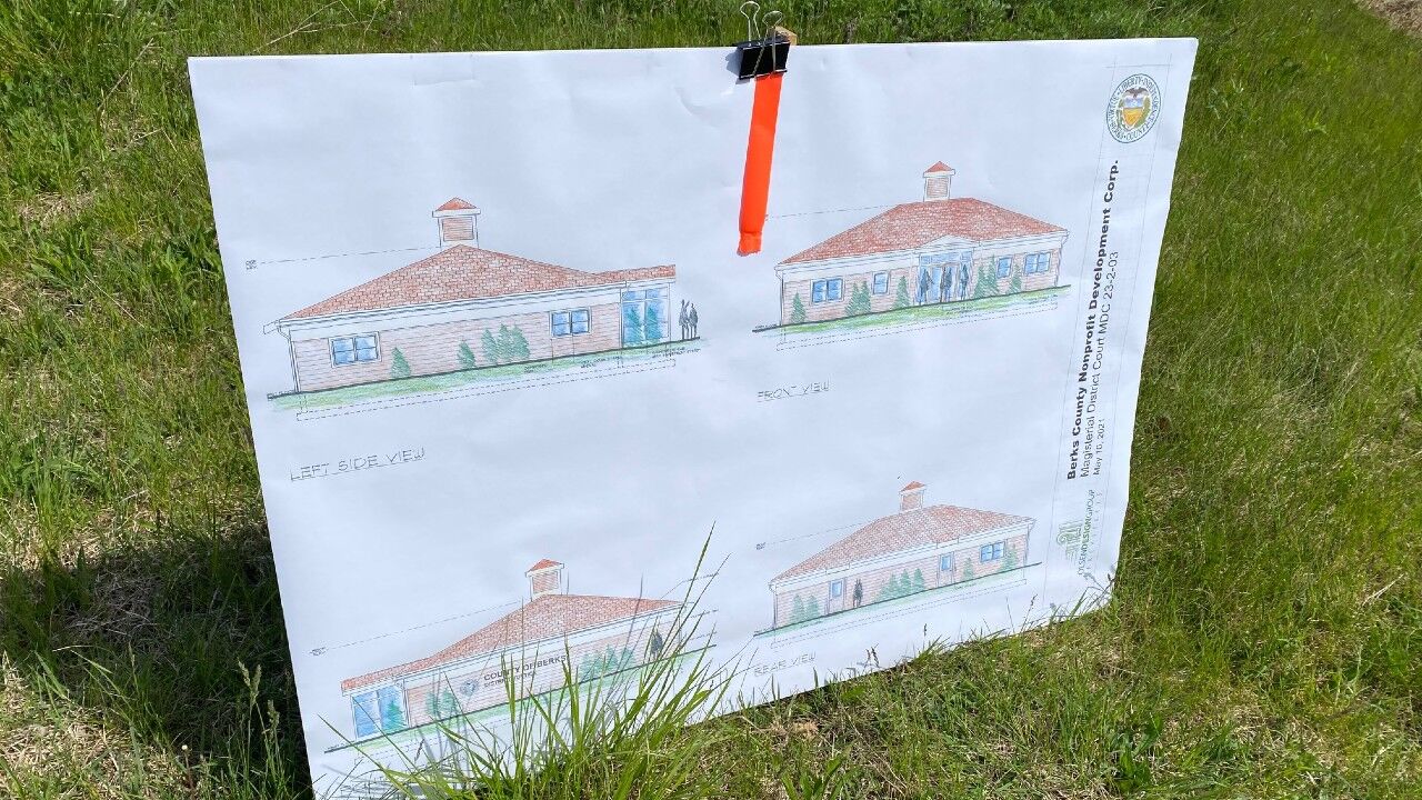 Berks magisterial district judge office groundbreaking